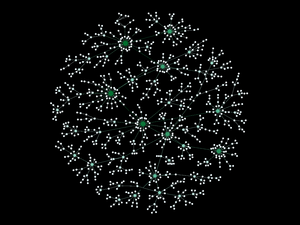 Model Dynamics: 100 versus 1000 agent networks